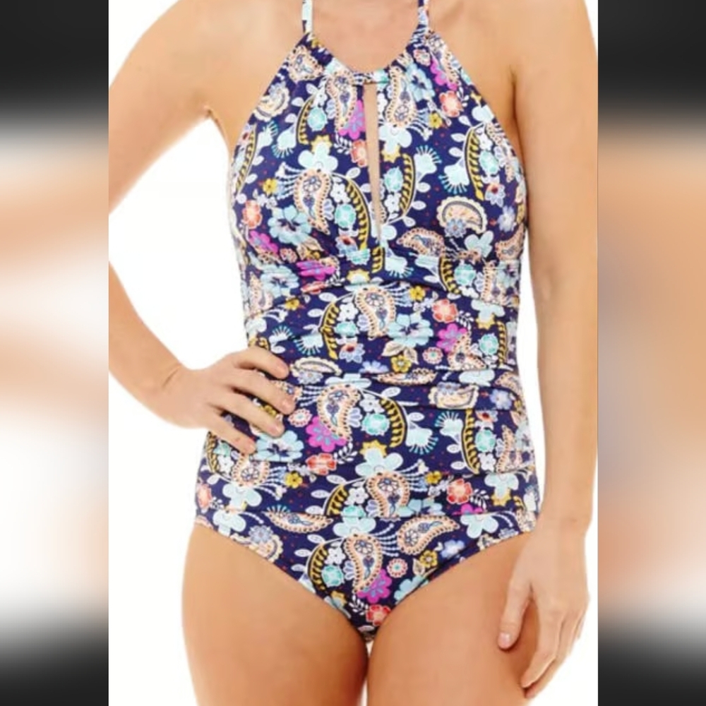 Liz Claiborne one piece bathing suit